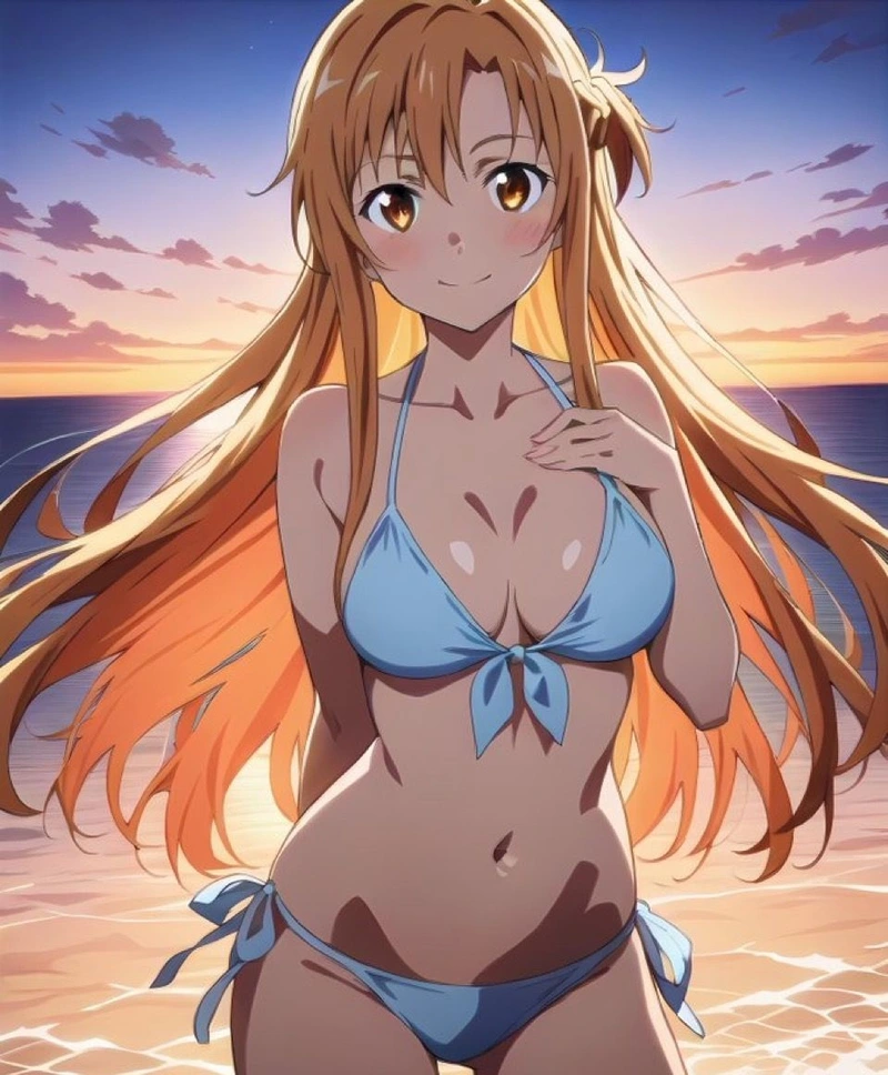 Hình ảnh gái anime mlem với nét đẹp cuốn hút tự nhiên