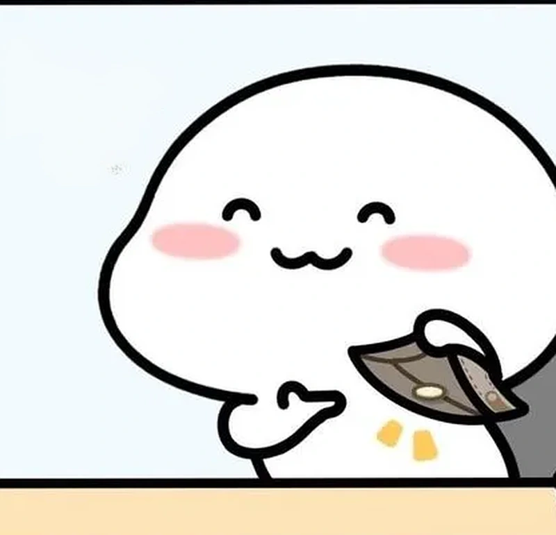 Hình ảnh ví rỗng meme với biểu cảm nghèo quen thuộc