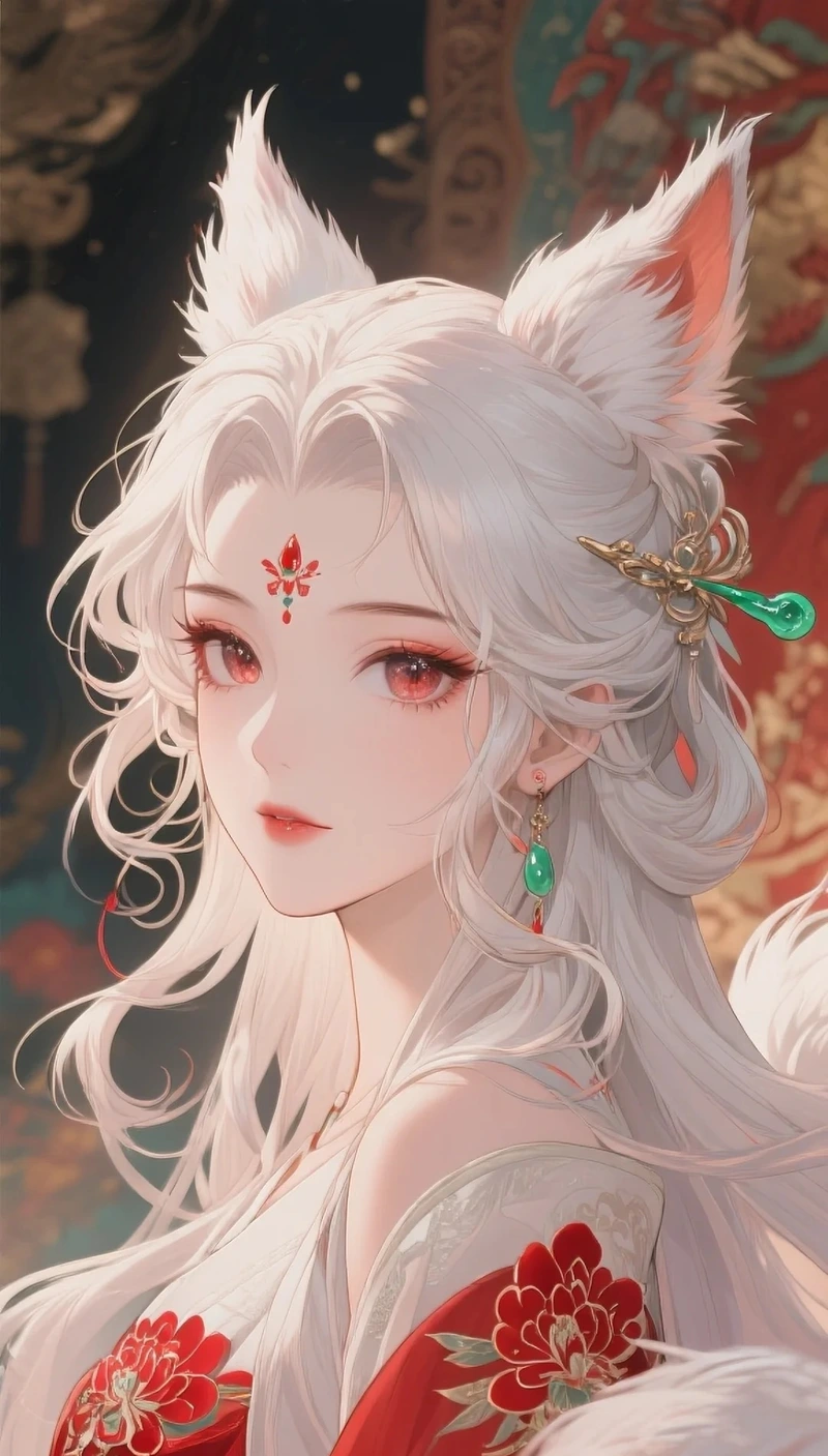 Hồ ly anime cùng phong cách thần thoại phương Đông