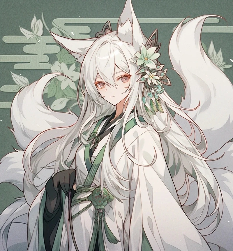 Linh hồ phương Đông nổi bật trong ảnh anime