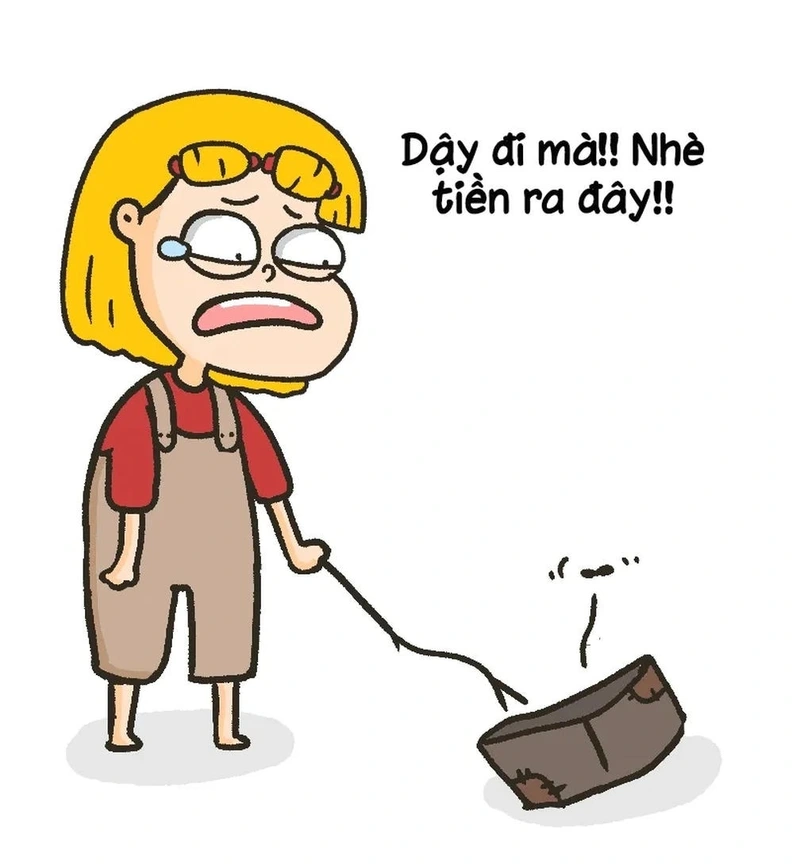 Meme ví rỗng cho cuộc trò chuyện cực kỳ hài hước