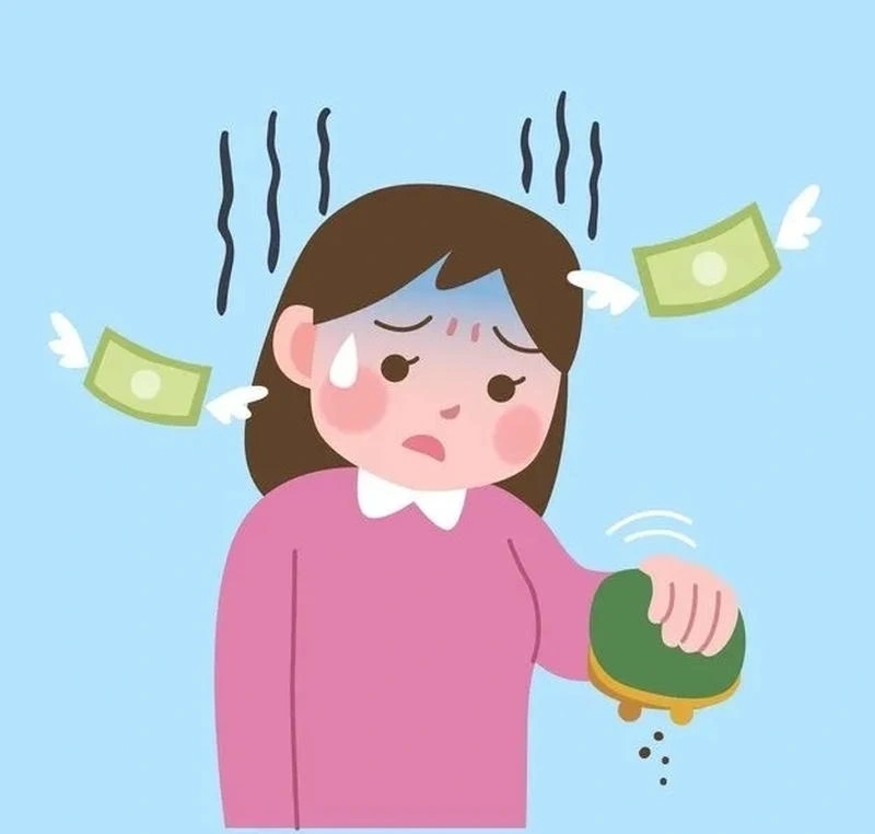 Meme ví rỗng với gương mặt ngơ ngác cực vui