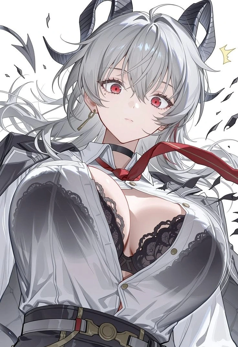 Thần thái cuốn hút trong tạo hình gái anime mlem