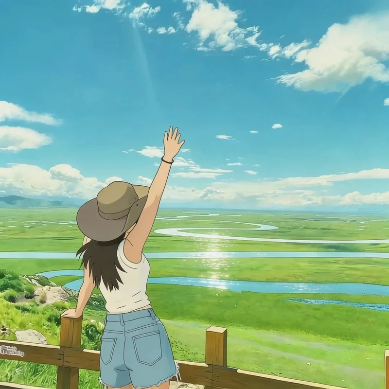 ảnh anime chill vào buổi sáng