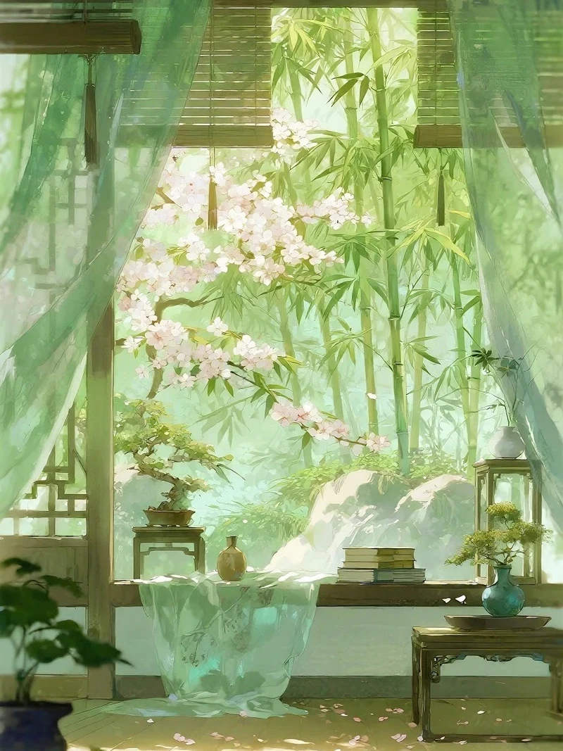 ảnh anime màu xanh lá cây mới nhất