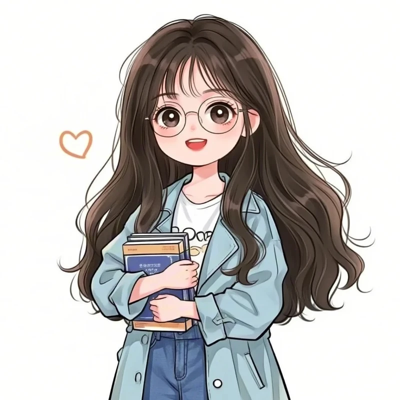 ảnh anime nữ học sinh tóc bay trong gió