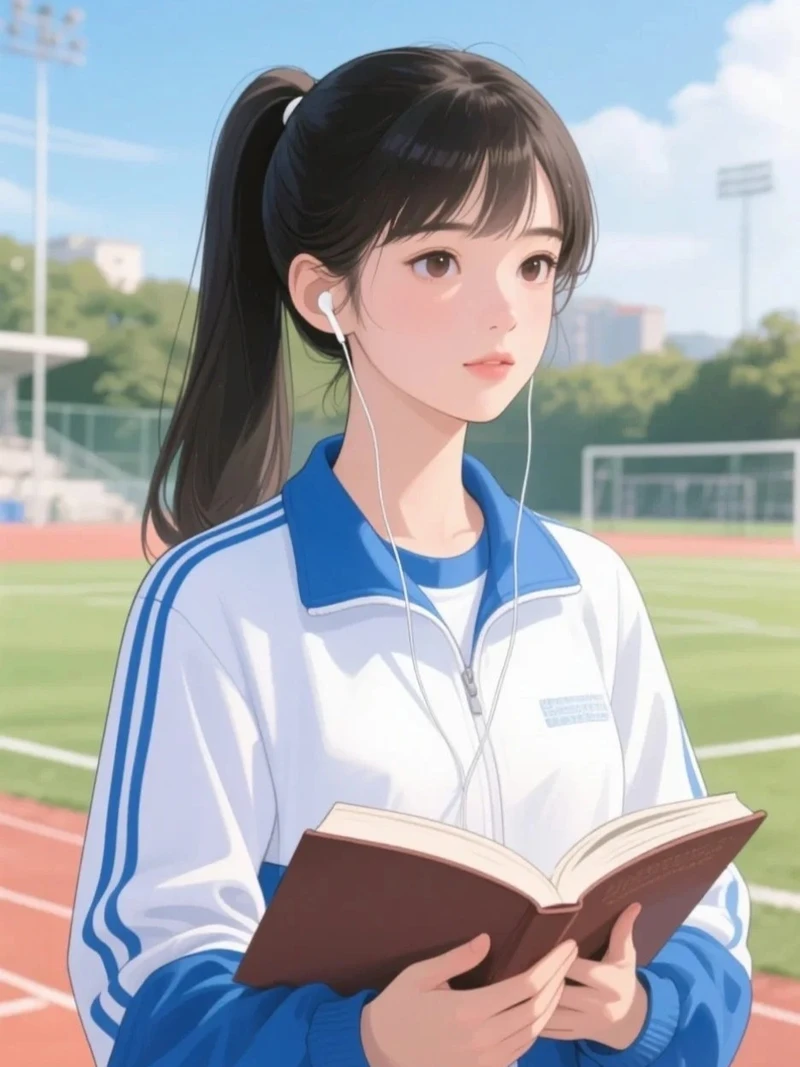 ảnh anime nữ học sinh tóc đen dài