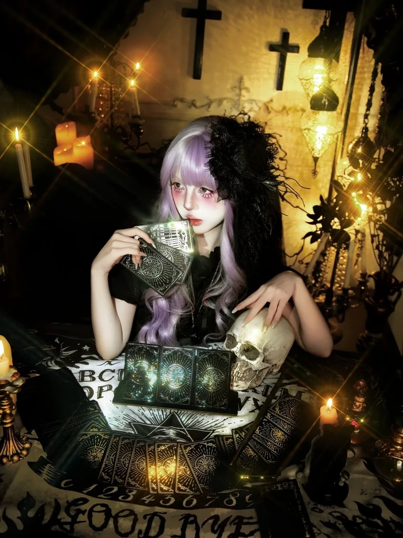 ảnh cosplay phù thủy phong cách fantasy