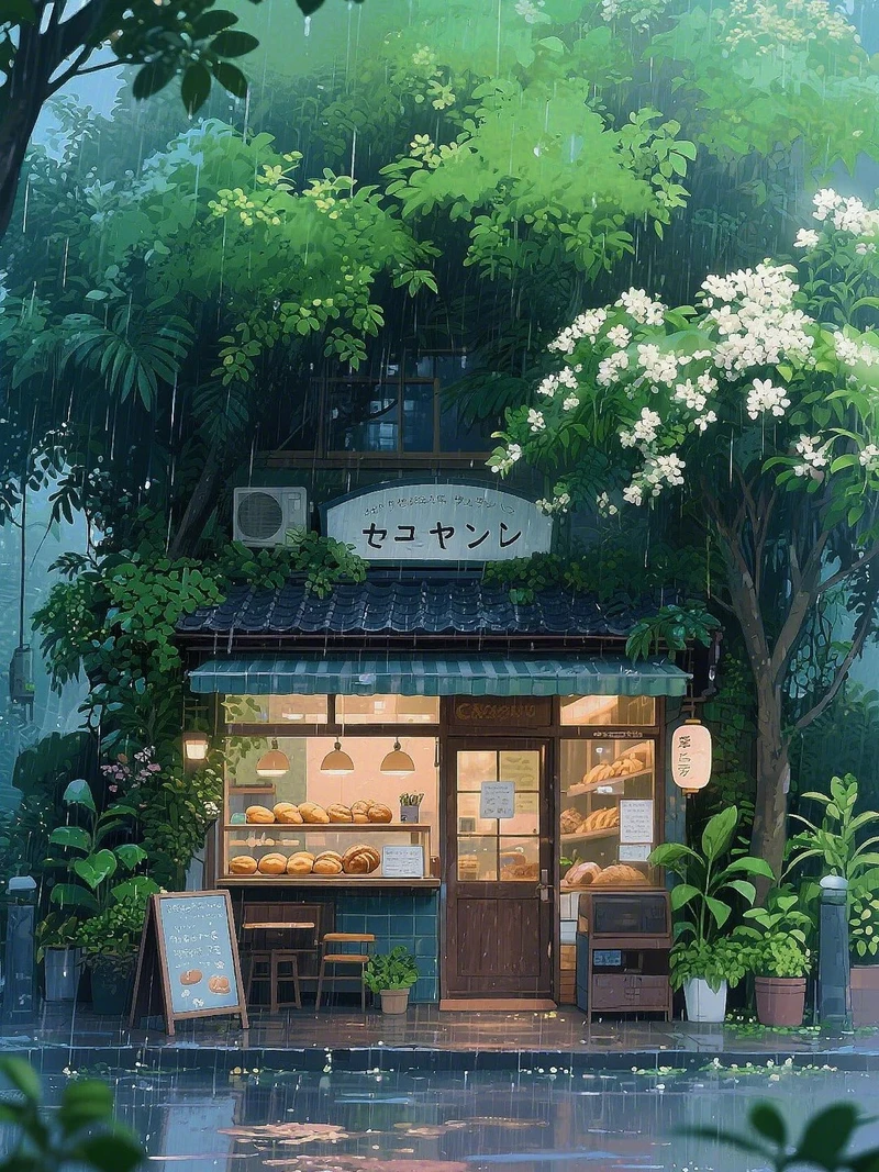 ảnh thiên nhiên anime 4k cực đẹp