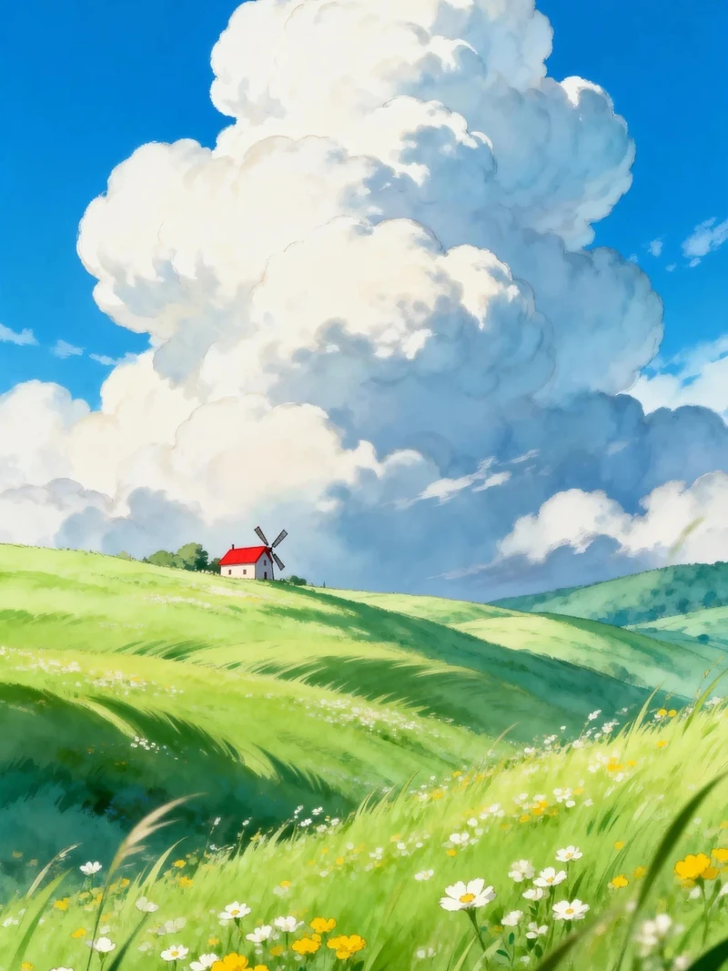 ảnh thiên nhiên anime 4k mùa thu