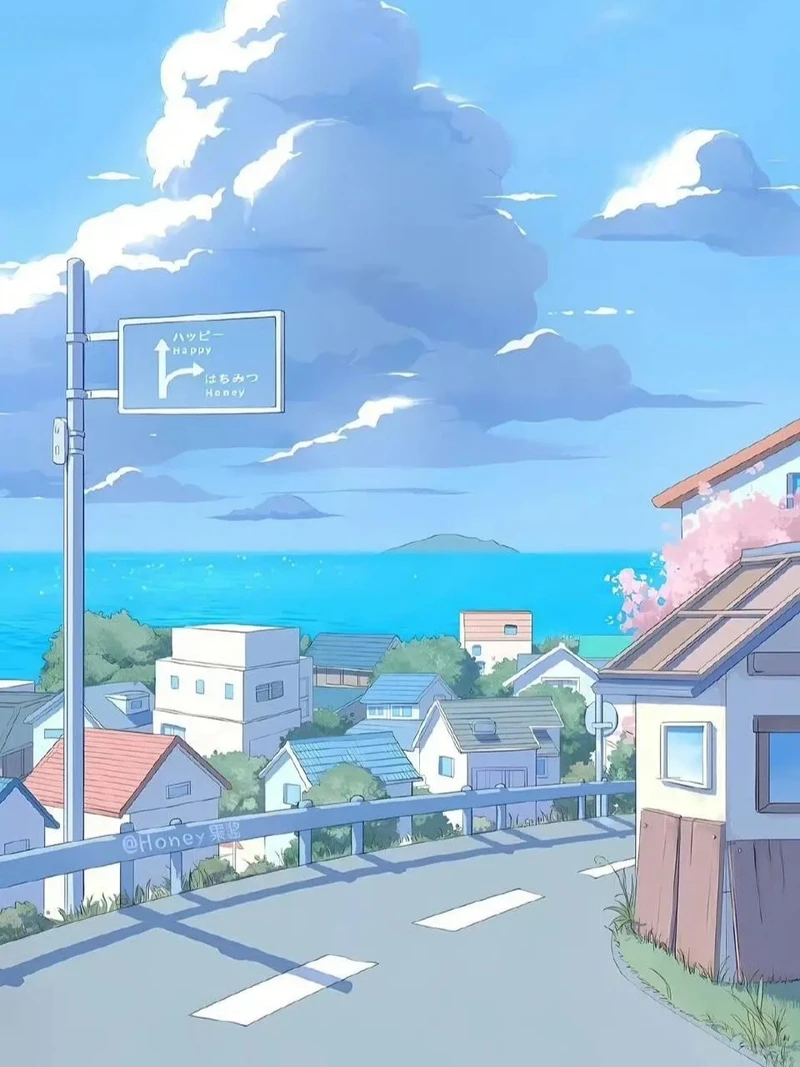 ảnh thiên nhiên anime 4k sống động
