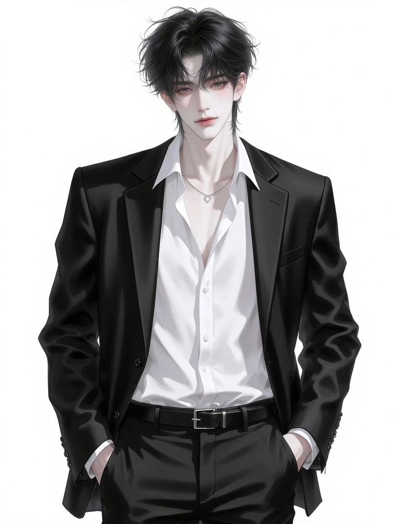 ảnh tổng tài anime cao cấp với phong cách sang trọng