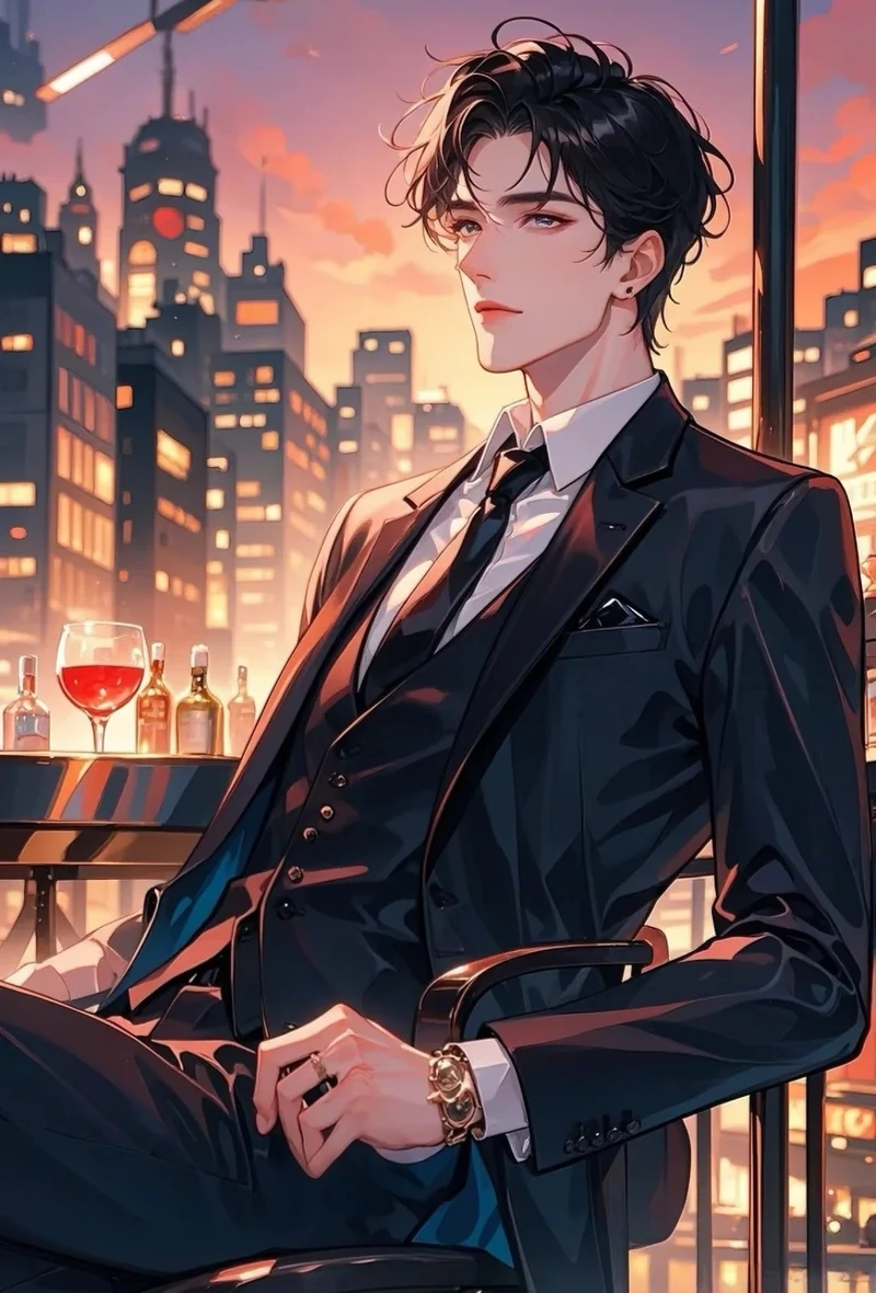 ảnh tổng tài anime cực phẩm chuẩn nam thần lạnh lùng