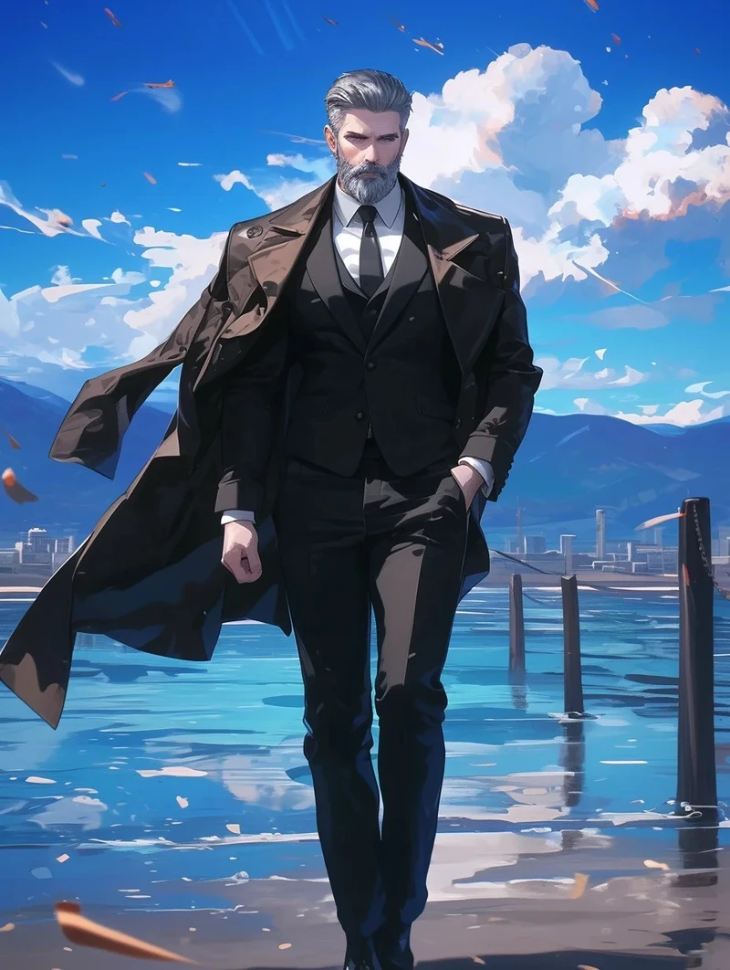 ảnh tổng tài anime phong cách tổng giám đốc trẻ