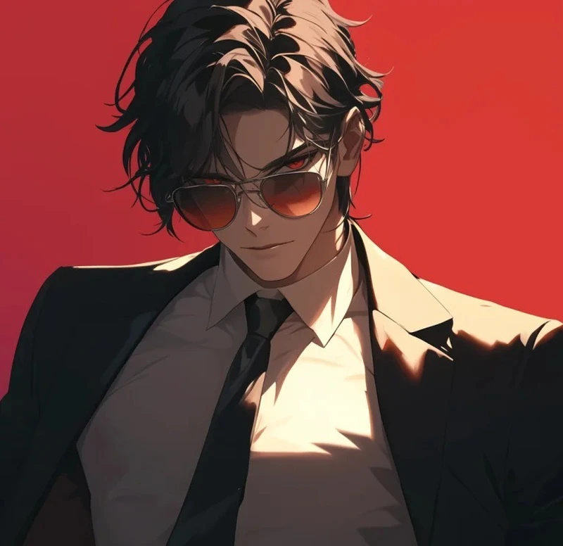 ảnh tổng tài anime quý phái và đầy khí chất