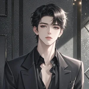 ảnh tổng tài anime thần thái sang trọng cuốn hút