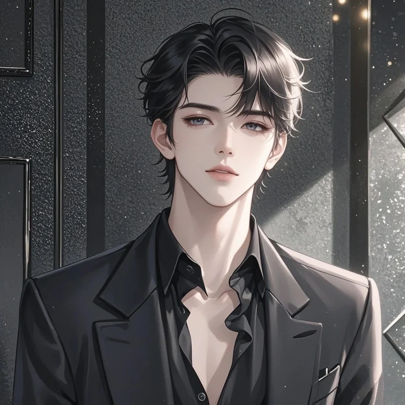 ảnh tổng tài anime thần thái sang trọng cuốn hút