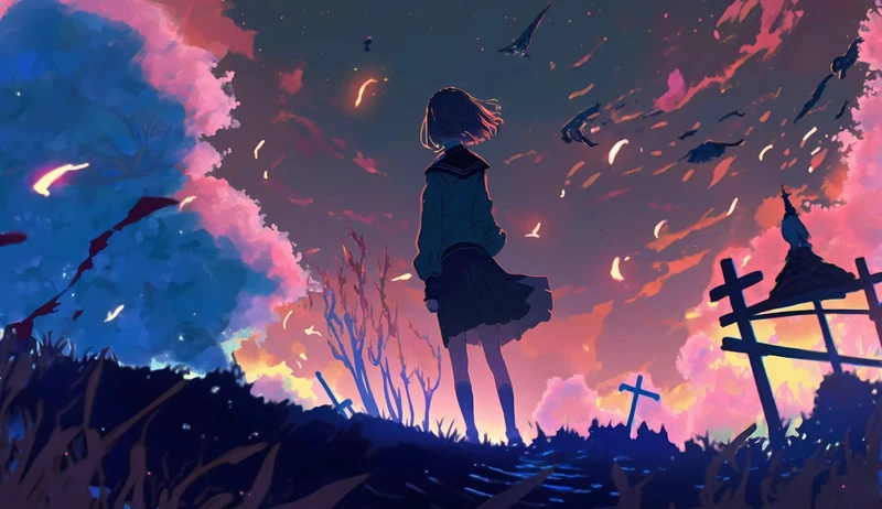 anime 4k ảnh thiên nhiên tuyệt đẹp