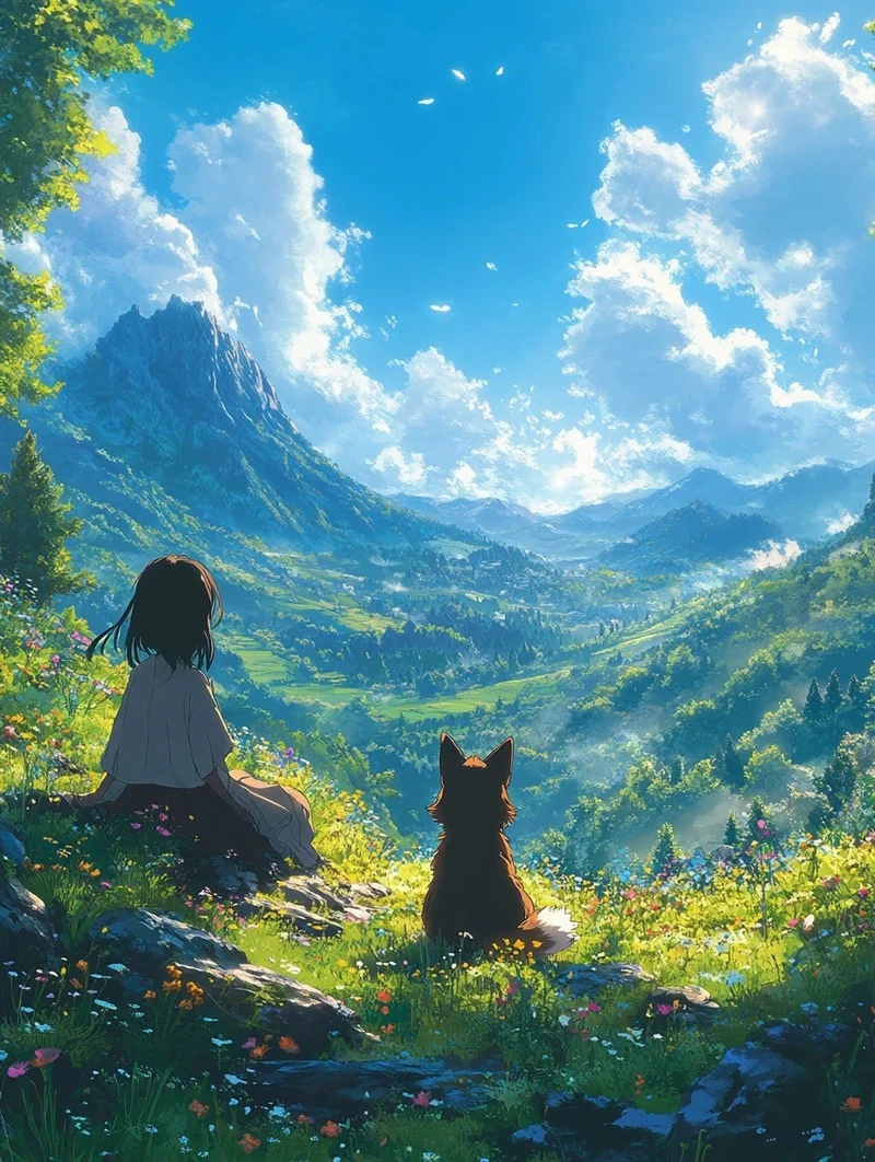 anime chill ảnh buồn mang nét cô đơn nhẹ nhàng