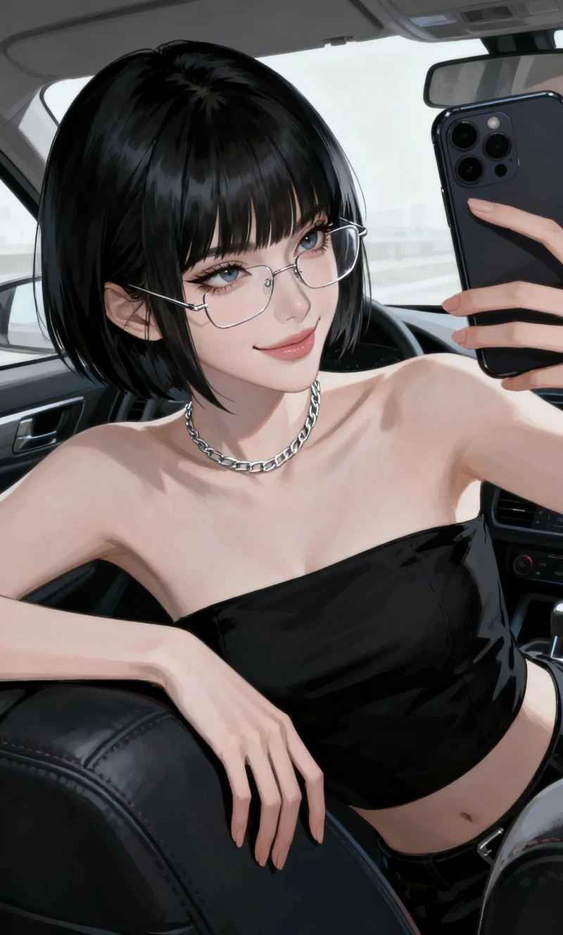 anime đeo kính ảnh chất lượng cao sắc nét