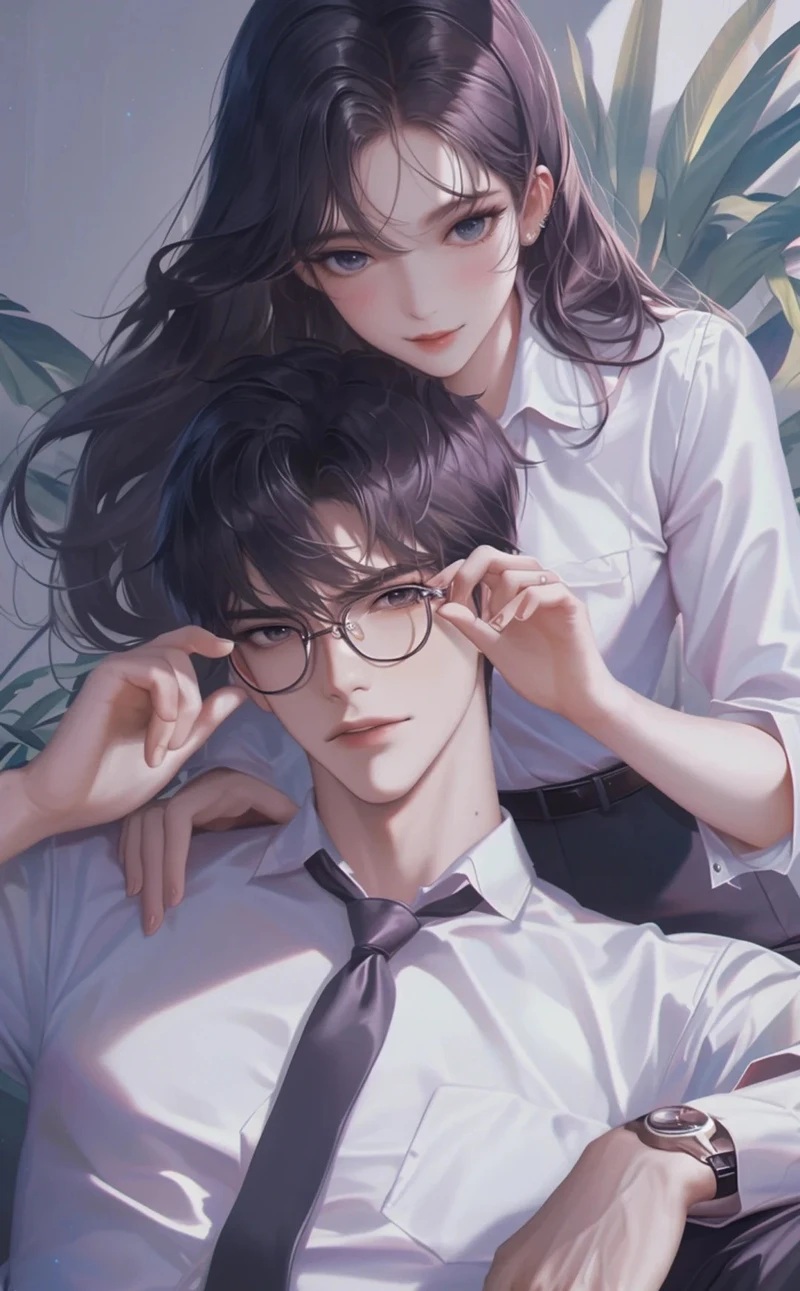 anime đeo kính ảnh ngầu dành cho nam cá tính