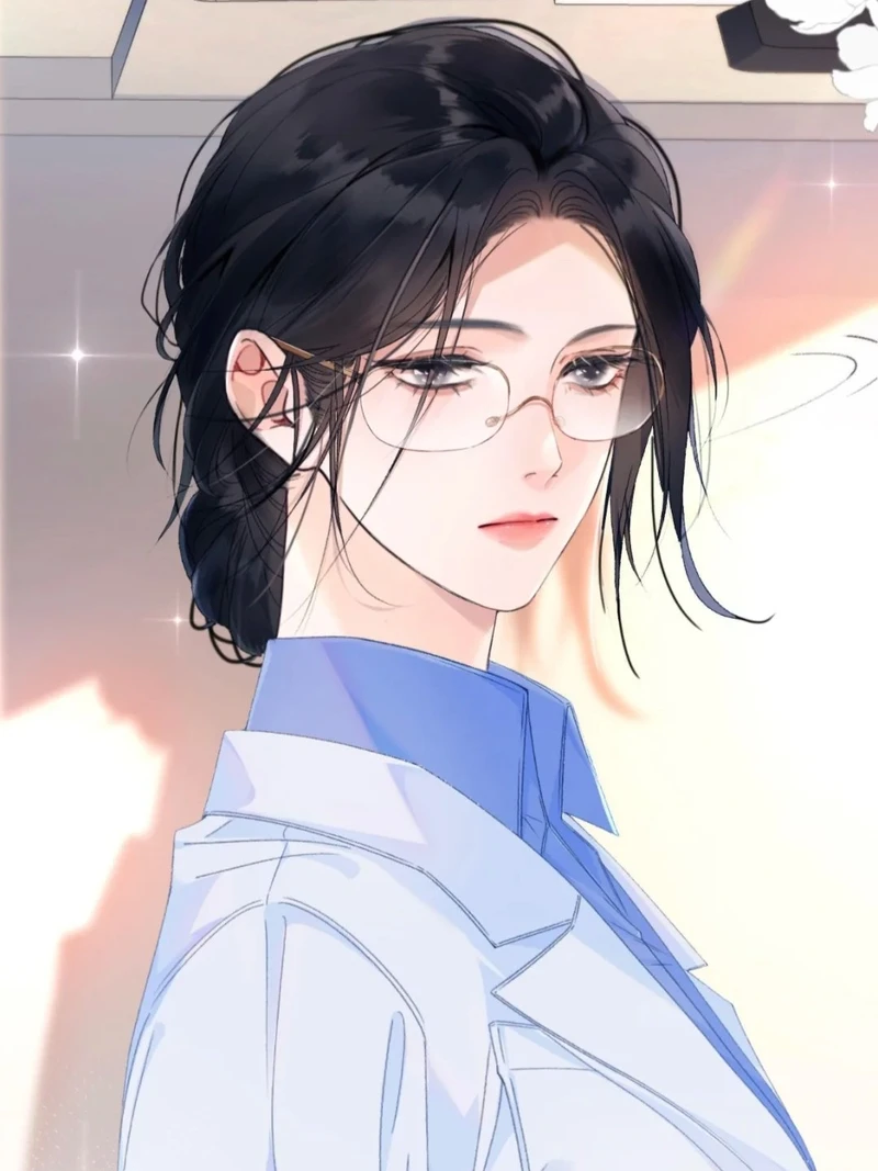 đẹp nhất ảnh anime đeo kính nữ dễ thương