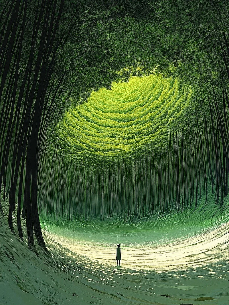 hình nền ảnh thiên nhiên anime 4k
