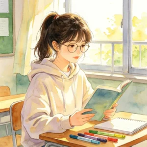 hình nền đẹp ảnh anime nữ học sinh