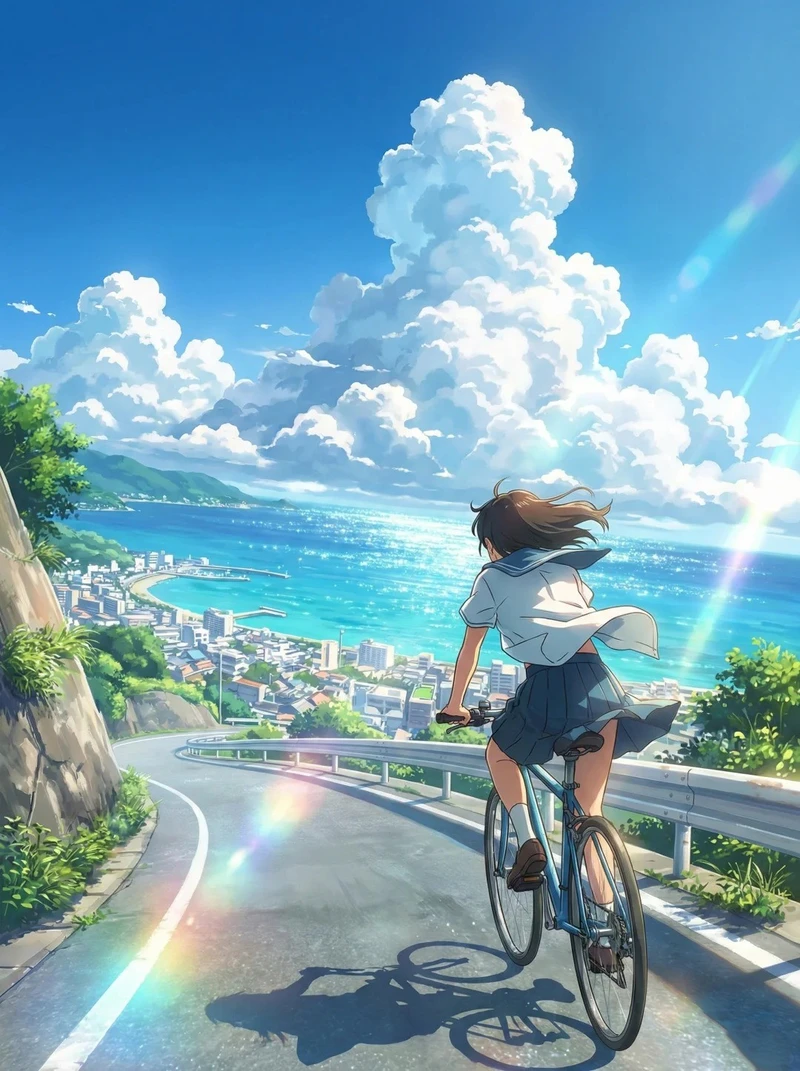 khung cảnh ảnh thiên nhiên anime 4k