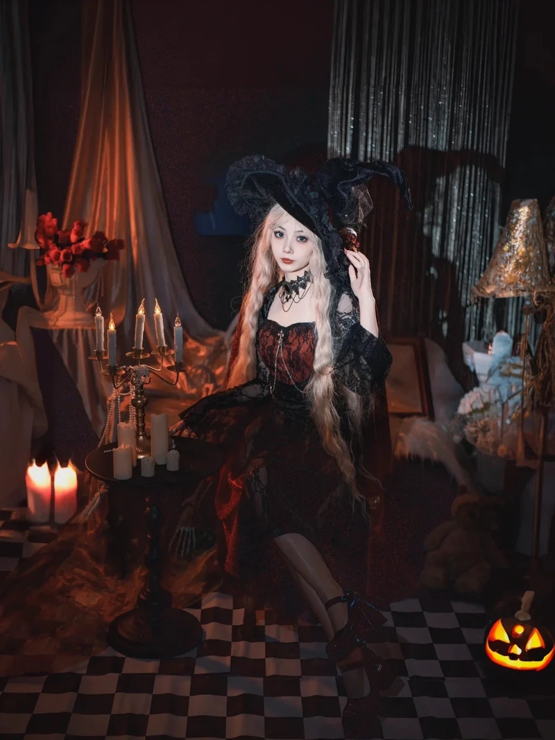 phong cách cosplay phù thủy đầy mê hoặc
