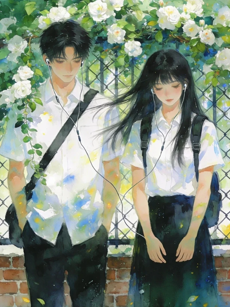 phong cách mới ảnh anime nữ học sinh