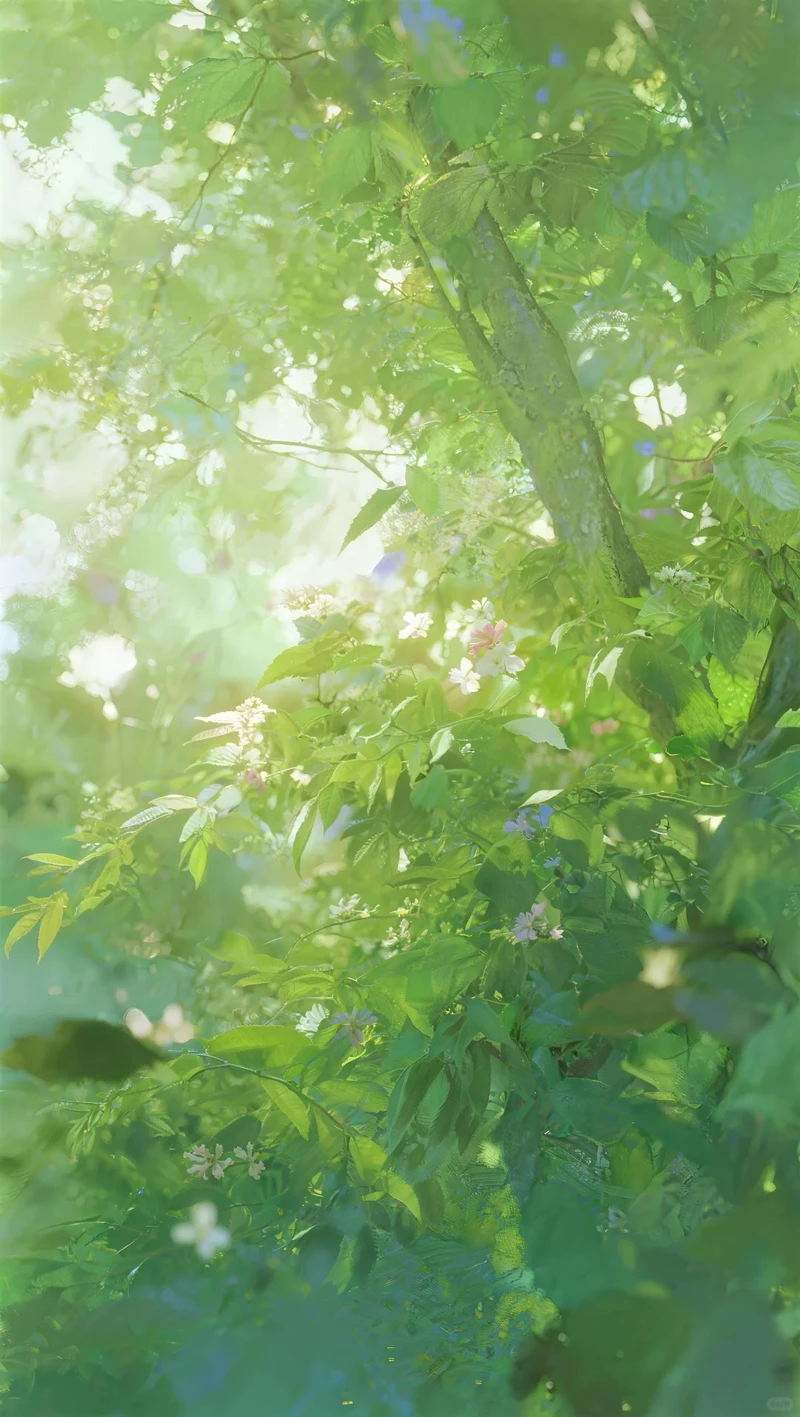 tuyển chọn ảnh anime màu xanh lá cây