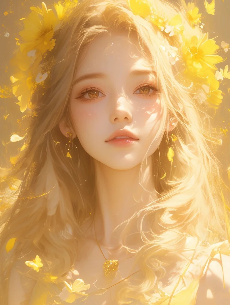 wallpaper anime hoa hướng dương ảnh hd