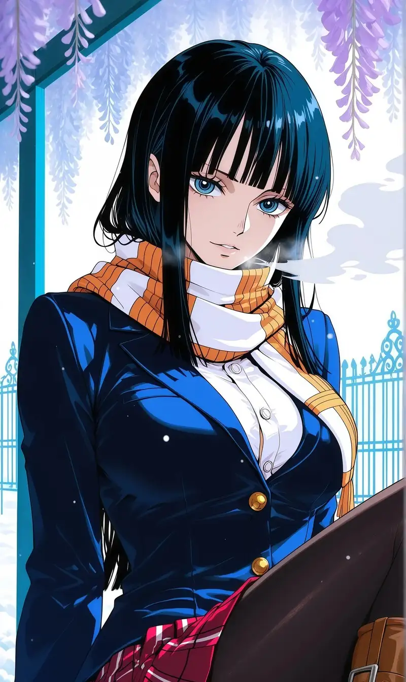 ảnh Nico Robin với tạo hình ấn tượng