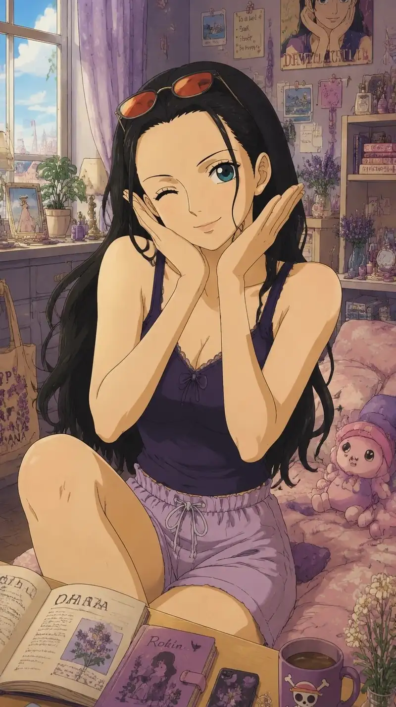ảnh Nico Robin xinh đẹp trong One Piece