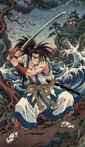 ảnh anime nam cổ trang làm hình nền