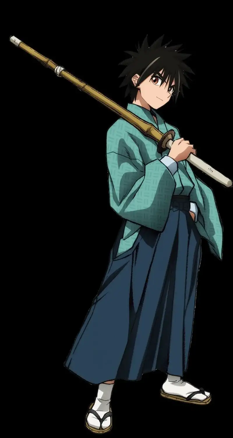 ảnh anime nam cổ trang ngắm nhìn cuốn hút