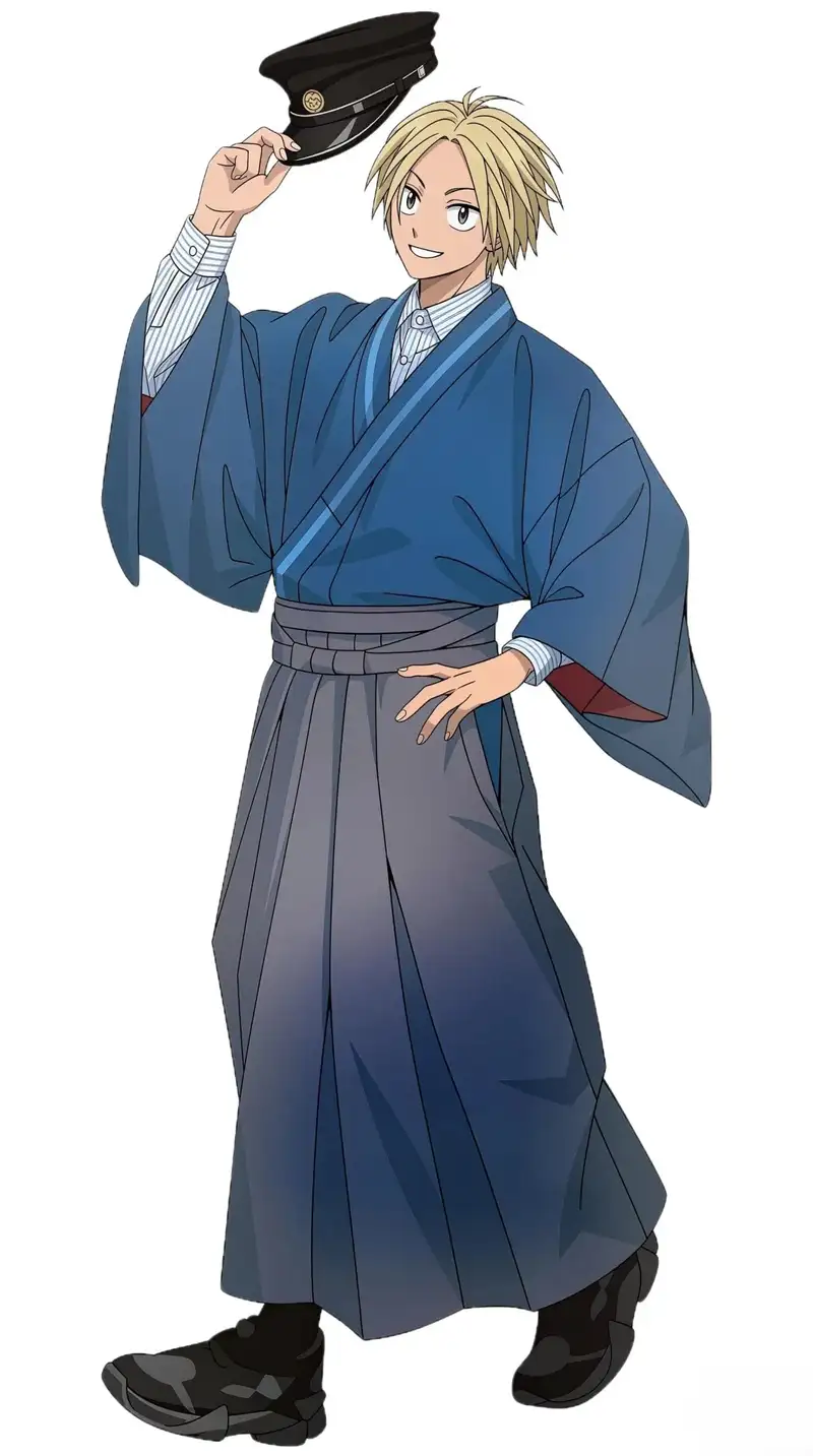 ảnh anime nam cổ trang nghệ thuật