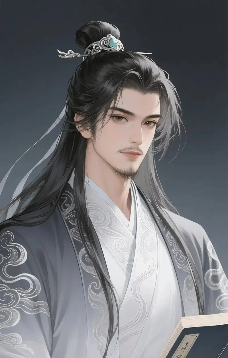 ảnh anime nam cổ trang phong thái cổ điển