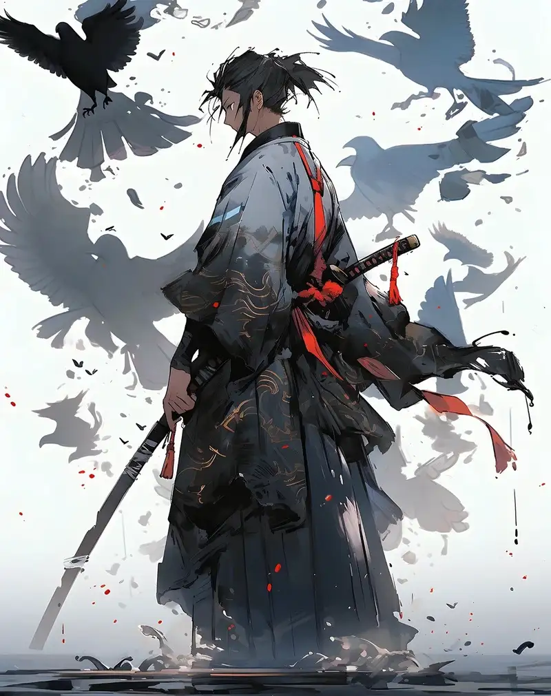 ảnh anime nam cổ trang siêu đẹp