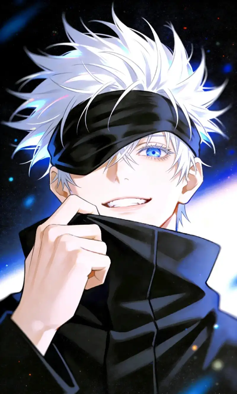 ảnh anime nam tóc trắng đẹp ấn tượng