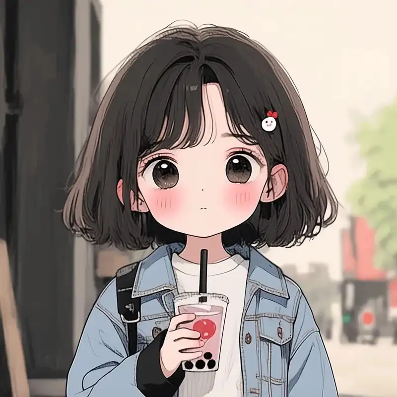 ảnh anime nữ tóc ngắn phong cách hiện đại