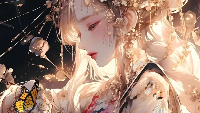 ảnh anime sáng đẹp lung linh