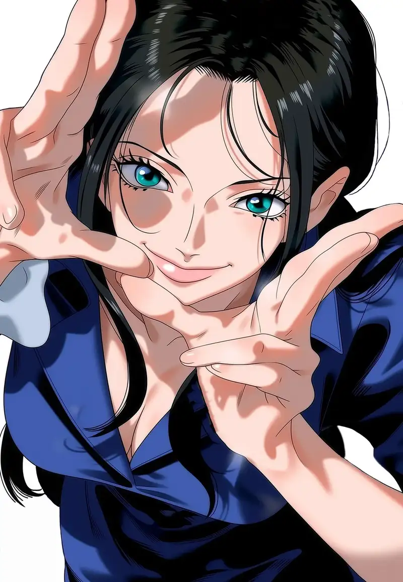 ảnh đẹp Nico Robin phong cách anime