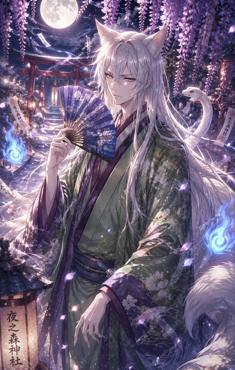 anime nữ mặc kimono hình ảnh sắc nét