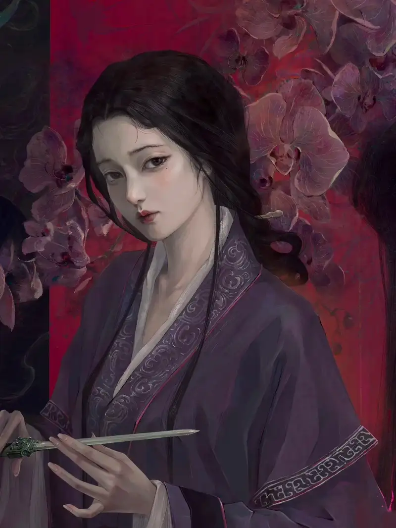 hình ảnh anime cổ trang mang nét đẹp phương Đông