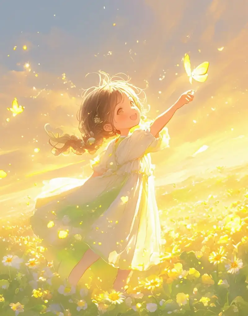 hình ảnh anime sáng đáng yêu