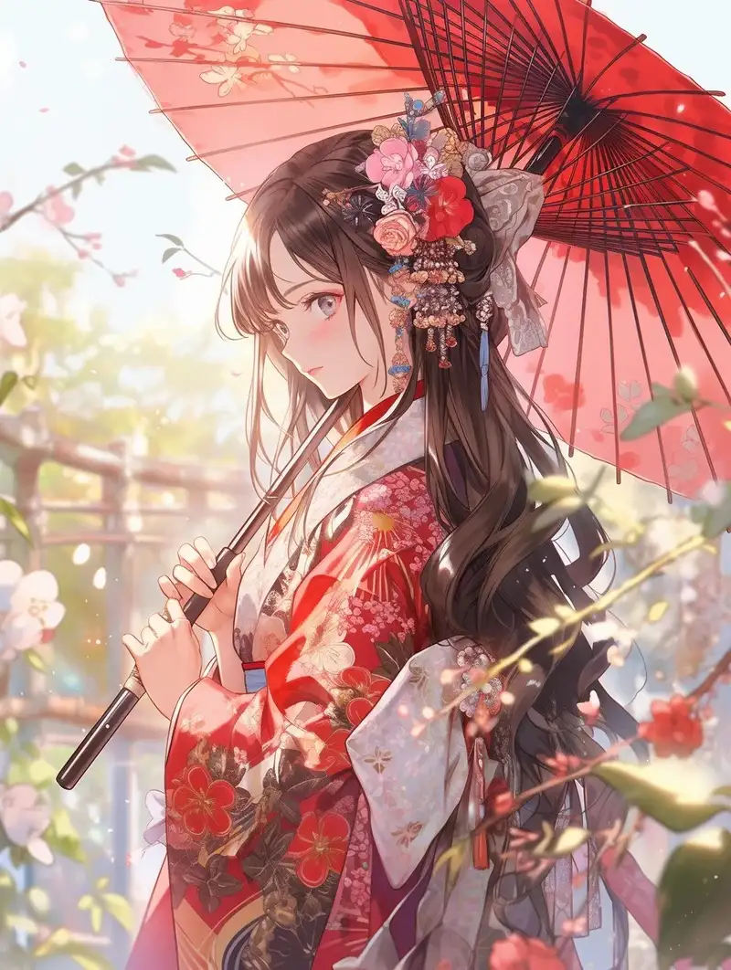 ngắm nhìn ảnh anime cổ trang đặc sắc