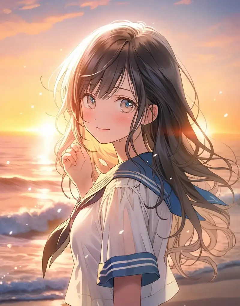 ngắm nhìn ảnh anime sáng tuyệt đẹp