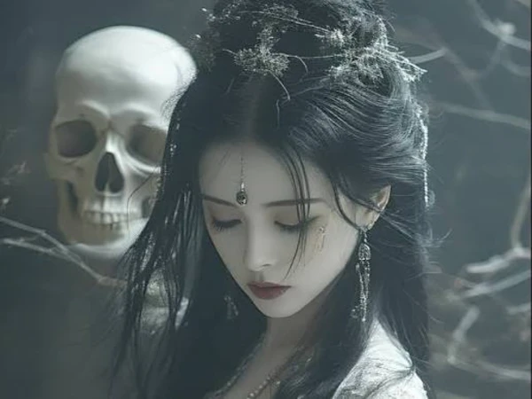 Ảnh bạch cốt tinh cosplay huyền bí quyến rũ